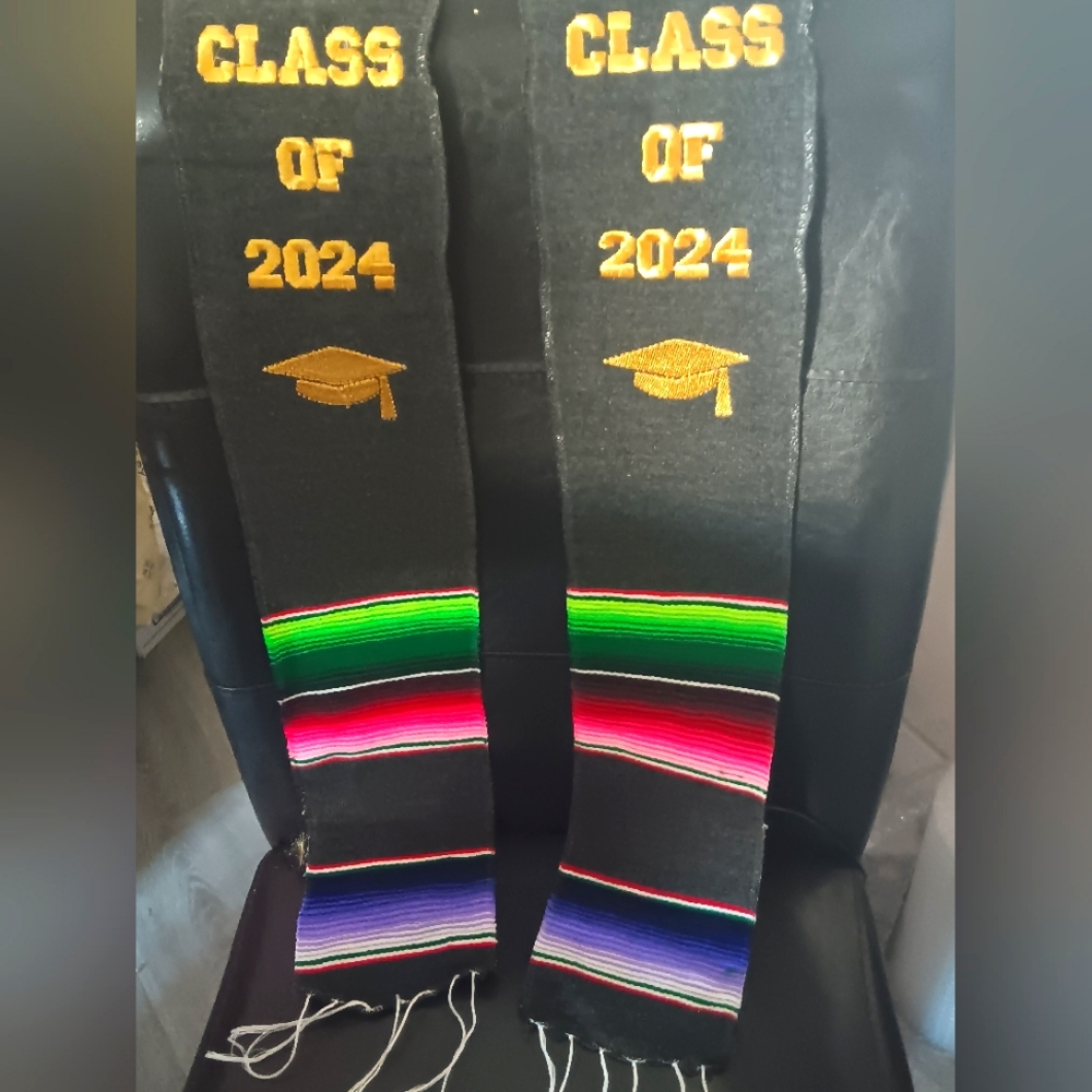 Mexican Graduation Sash 2024 | Serape Stole Mexican Sash | Graduation Mexican Sa